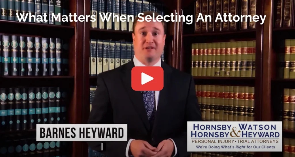 What Matters When Selecting An Attorney